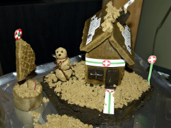 The Vancouver Dispensary Ginger-Hash House. That snowman looks really high.